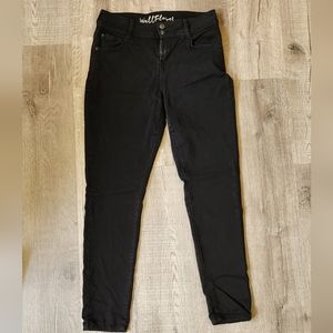 Women's High Waisted Black Jeans